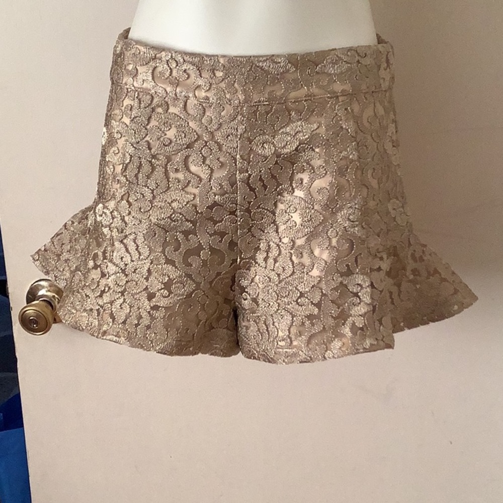 Women’s Gold Shorts